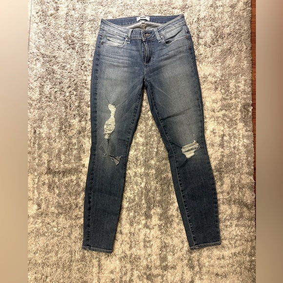 Vintage Blue Paige Ankle Skinny Jeans Size 27 - Picture 2 of 6